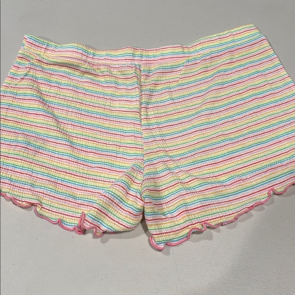 Emerson Rose - Stripe and Butterfly Tee and Short Pajama Set.  Size Large. NWT - Picture 14 of 16